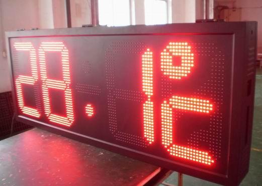 Muestra de la gasolinera de RS485 LED con mantenimiento estático de la parte delantera del punto de la exhibición del estado