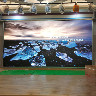 Sala de reunión interior a todo color llevada de alquiler del centro del estudio de la pantalla de visualización P2.976 250*250m m