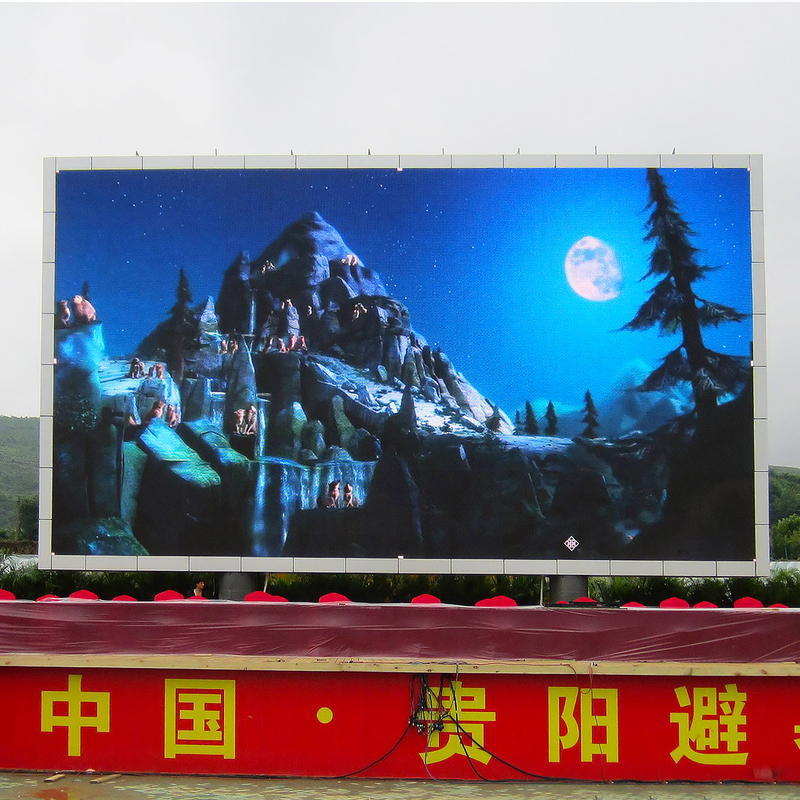 P8 que hacen publicidad de pantallas LED impermeabilizan la señalización al aire libre de Digitaces de las multimedias